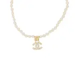 CHANEL Золотое металлическое колье Women's Gold - фото