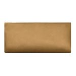 SAINT LAURENT Тканевый клатч маленький женский коричневый - фото 3