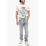 Синие хлопковые джинсы Деним Diesel, Blue - фото 4