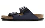Сандалии Arizona Soft Footbed Birko Flor 'Blue' Birkenstock, Blue - фото