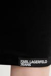 Хлопковое платье Karl Lagerfeld Jeans, черный - фото 6