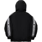 Пуховая куртка Li Ning, унисекс, черная, с капюшоном, средней высоты - фото 3