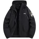 Ветровка Унисекс Jeep, черный (Двухслойный комплект) - фото 2