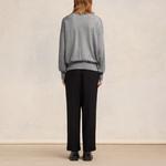 Свитер унисекс дымчато-серый AMIPARIS - фото 5