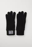 Перчатки MOSCHINO GLOVES UNISEX, Black - фото