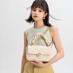 VANESSA HOGAN Сумка через плечо Lingge Series, Ecru - фото 11