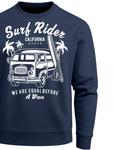Neverless Свитшот 'Surf Rider' в цвете Navy - фото 6