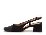 Туфли Sam Edelman Tarra Pump, Black Suede/Textile - фото 3