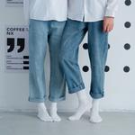 Носки до середины икры унисекс 5 пар MIIOW, 5 пар (Чёрные 2+Белые 3) - фото 7