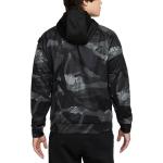 Толстовка Nike Therma-FIT hooded jacket 'Grey Black', черный - фото 3