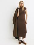 Платье Pull&Bear, шоколадный - фото 3