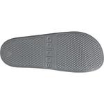 Шлепанцы Adilette adidas, цвет Grau/Weiß/Grau - фото 3