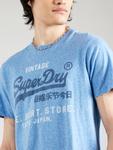 Футболка Superdry Classic, Sapphire/Sky blue - фото 3
