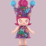 Han Meilin Collaboration MEGA ROYAL Molly 1000% коллекционные фигурки POP MART - фото 2