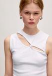 Топ EDITED Top, Weiß/White - фото 4