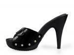 Сандалии Candie's Lorenna Platform Sandal, Black Patent Leather - фото 7