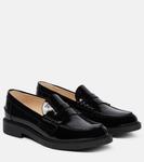 Кожаные лоферы Tod's, черный - фото