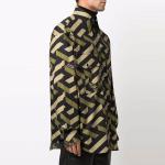 Футболка мужская хаки VERSACE - фото 3