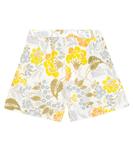 Шорты из льна и хлопка с цветочным принтом Gianni The New Society, разноцветный - фото 3