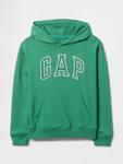 Толстовка с капюшоном GAP, зеленый - фото 3