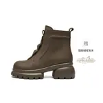 Ботинки Martin Boot женские Zhr, коричневый - фото 12