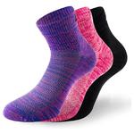 Носки Lenz Performance Tech short 3 шт, разноцветный - фото