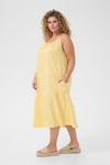 Платье KAFFE CURVE Paula, светло-желтый - фото 3
