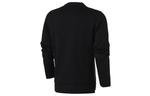 Толстовка adidas Wj Crew Sroty Printing Pattern Sports Round Neck Pullover Black, черный - фото 2