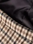 Платье миди в клетку Maison Margiela, черный - фото 7