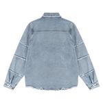 Джинсовая куртка унисекс Xinyinsu, синий - фото 18