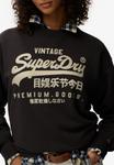 Толстовка Superdry & Co Sweatshirt, Noir/Black - фото 5