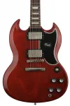 Электрогитара Gibson Custom 1961 Les Paul SG Standard Reissue - Cherry Red VOS - фото