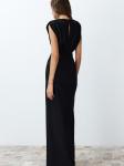Trendyol Вечернее платье в черном цвете - фото 6