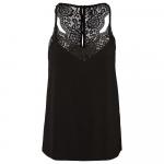 Футболка без рукавов Vero Moda Ana Lace, черный - фото