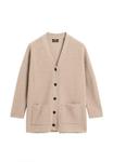 Кардиган Massimo Dutti Cardigan, Beige - фото 5