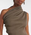 Платье макси на одно плечо Rick Owens, Dust - фото 4