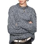 Джемпер жаккард Acne Studios, синий - фото 6