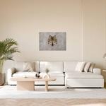 Картина на холсте A.S. Création Big Three 1 цвет graubeigebraun - фото 2