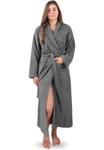 Халат Lola из 100% хлопка Normani, серый - фото 4
