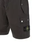 Шорты-карго из рипстопа Stone Island, серый - фото 6