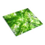 TULUP Тарелка 60x52 см, Зеленый лес - фото