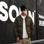 Пуховик унисекс Kawasaki, черный - фото 13