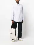 Сумка-тоут с логотипом JIL SANDER, нейтральный - фото 2
