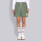 Шорты Track с тесьмой grosgrain THOM BROWNE, темно-зеленый - фото 4