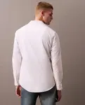 Мужская рубашка с логотипом Calvin Klein Jeans, белый - фото 2