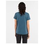 Функциональная рубашка Arc'Teryx Women's Taema Crew S/S, цвет Black Heather - фото 3