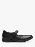 Детские школьные ботинки Etch Gem Leather Clarks, Black Leather - фото
