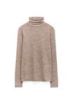 Топ ADOLFO DOMINGUEZ HIGH NECK, Taupe - фото 6