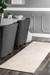 nuLOOM ковер 77 x 244 см Hand Woven Ambrose Runner, Ivory - фото