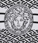 Свитер Medusa Greca из хлопка и шерсти Versace, серый - фото 2